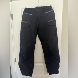 Men's ICON Motorcycle Black Pants